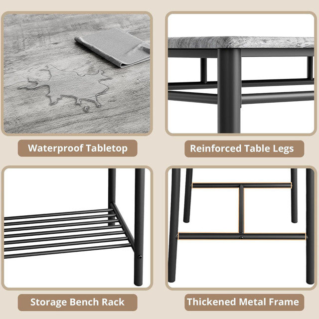 Nu-Deco Dining Set MH25074