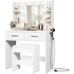 Nu-Deco Makeup Vanity Set,Fuzhou Nu-Deco Crafts Co., Ltd.,Nu-Deco Makeup Vanity Set