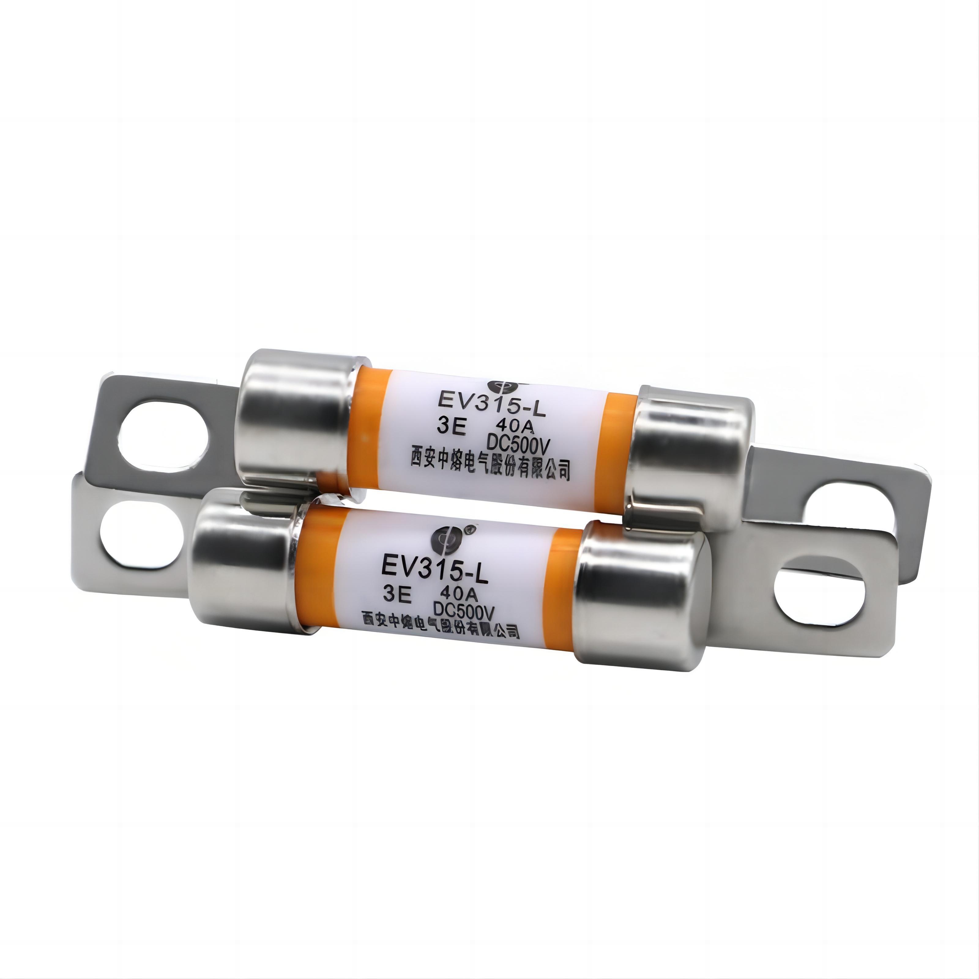 SINOFUSE EV315-L-3E40A 500V 40Amps High Voltage DC Fuses,Xcontactor.com,SINOFUSE EV315-L-3E40A 500V 40Amps High Voltage DC Fuses