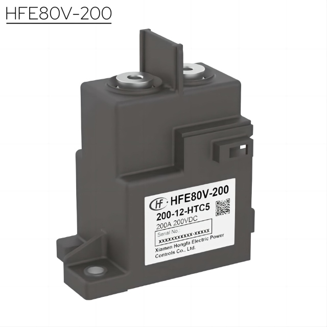 HFE80V-200 HONGFA High Voltage DC Contactor 250V 200A,Xcontactor.com,HFE80V-200 HONGFA High Voltage DC Contactor 250V 200A