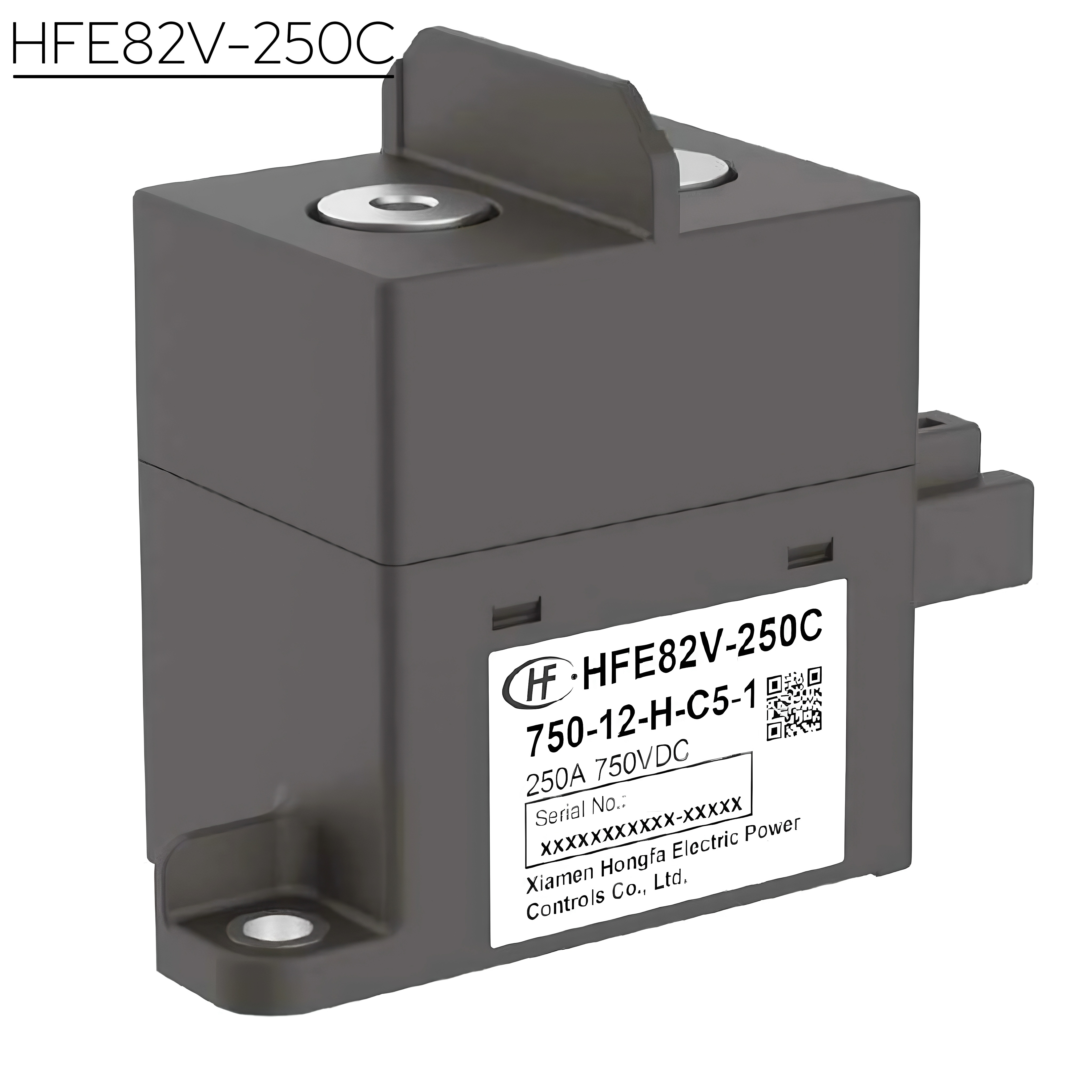 HFE82V-250C HONGFA High Voltage DC Contactor 450V 750V 1000V 250A,Xcontactor.com,HFE82V-250C HONGFA High Voltage DC Contactor 450V 750V 1000V 250A