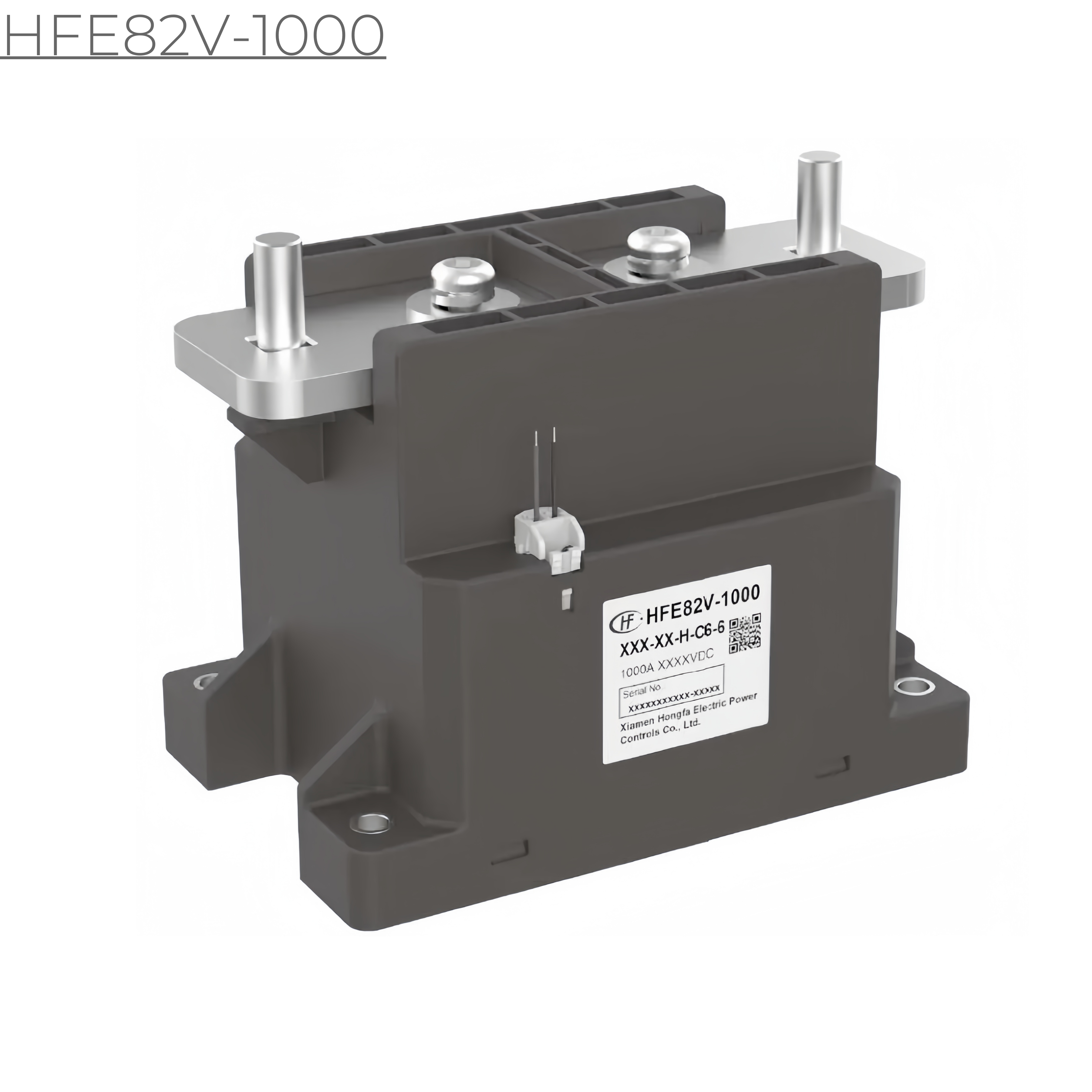 HFE82V-1000D HONGFA 750V 100A DC Contactor,Xcontactor.com,HFE82V-1000D HONGFA 750V 100A DC Contactor