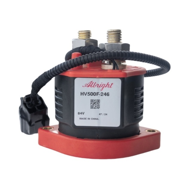 High-voltage DC Contactors Single-pole Full-sealed HV500F-246,Xcontactor.com,High-voltage DC Contactors Single-pole Full-sealed HV500F-246