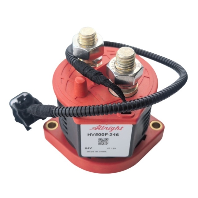 High-voltage DC Contactors Single-pole Full-sealed HV500F-246,Xcontactor.com,High-voltage DC Contactors Single-pole Full-sealed HV500F-246