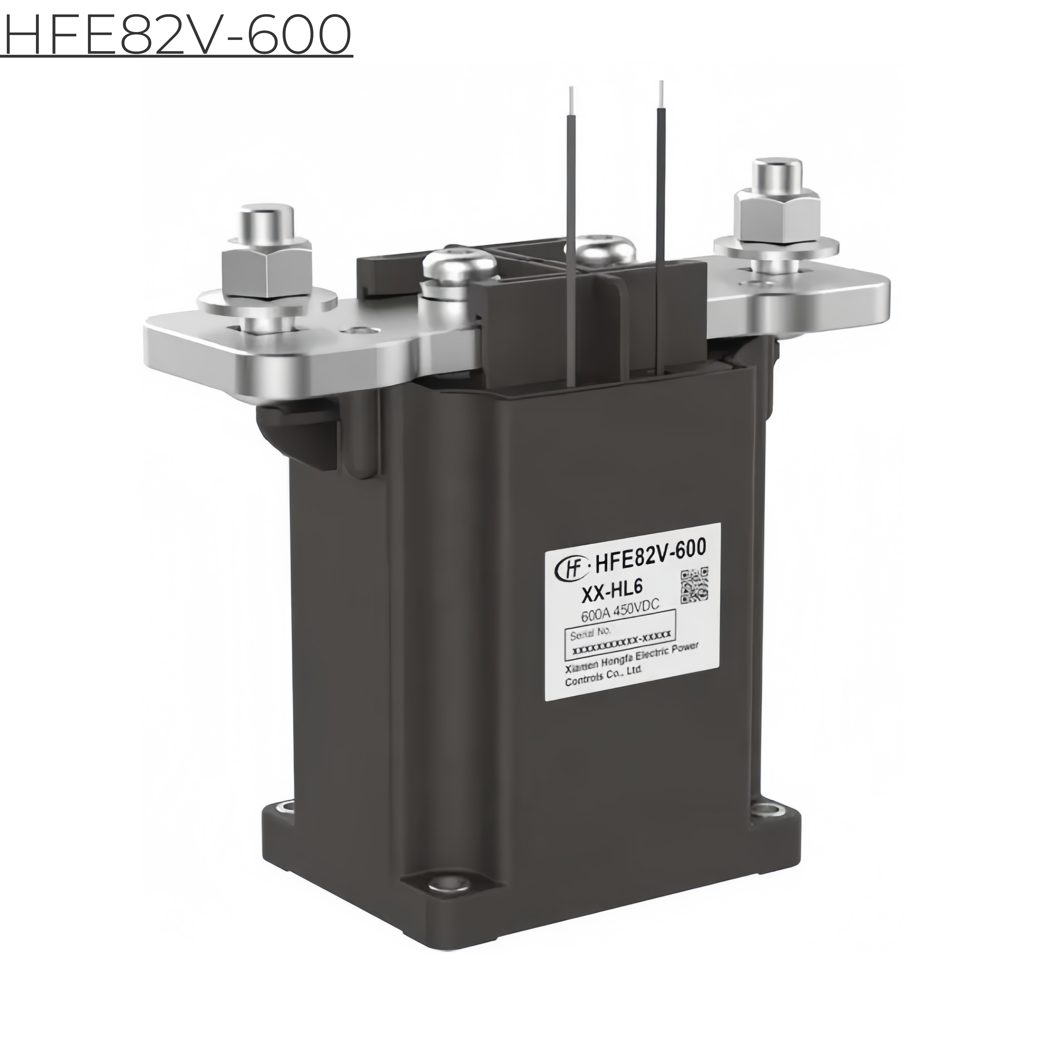 HFE82V-600 HONGFA DC Contactor Coil Voltage 12/24V 600A,Xcontactor.com,HFE82V-600 HONGFA DC Contactor Coil Voltage 12/24V 600A
