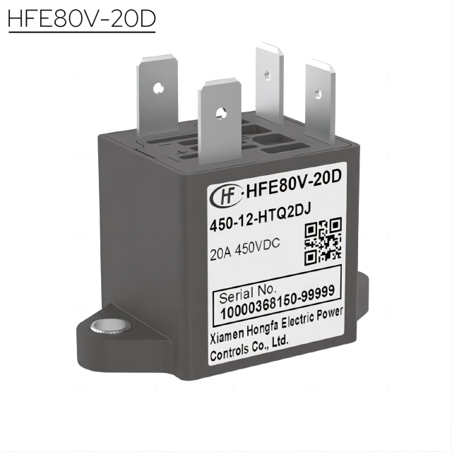 HONGFA HFE80V-20B Contactor Rated control voltage DC12V/24V 20A,Xcontactor.com,HONGFA HFE80V-20B Contactor Rated control voltage DC12V/24V 20A
