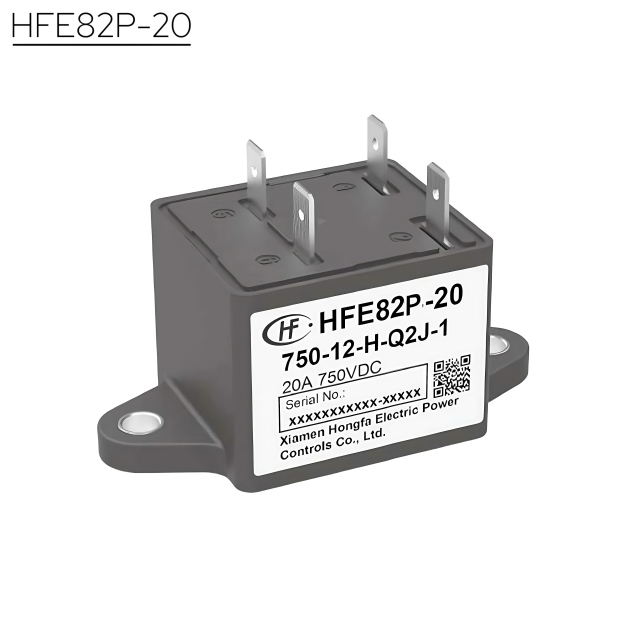 HONGFA HFE82P-20 DC Contactor 20A,Xcontactor.com,HONGFA HFE82P-20 DC Contactor 20A