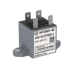 HFE80V-40 HONGFA High Voltage DC Contactor 750V 40A,Xcontactor.com,HFE80V-40 HONGFA High Voltage DC Contactor 750V 40A