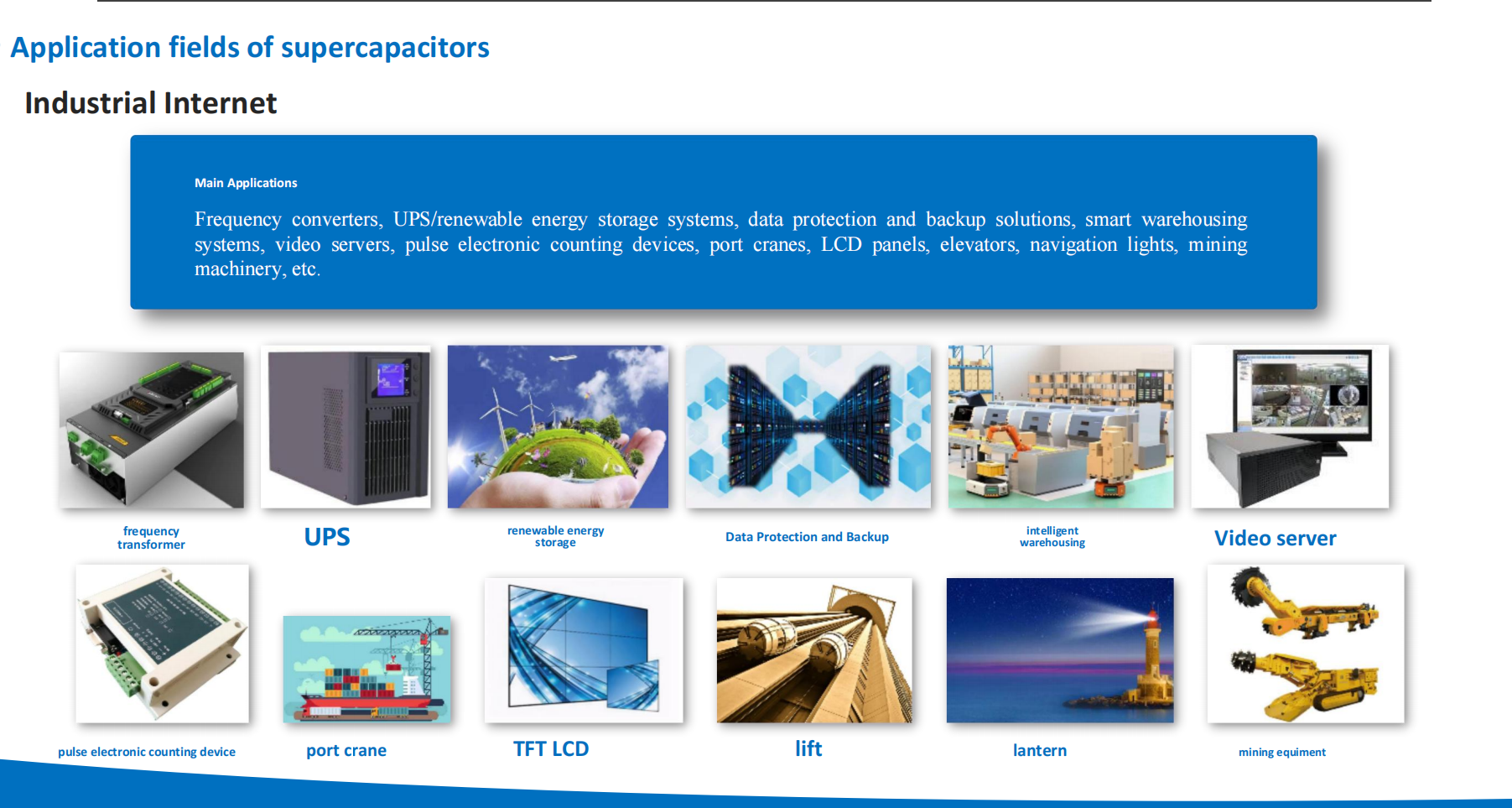 Super Capacitor 5.4V 10F Ultracapacitor EDLC Farad Capacitor for Energy Storage
