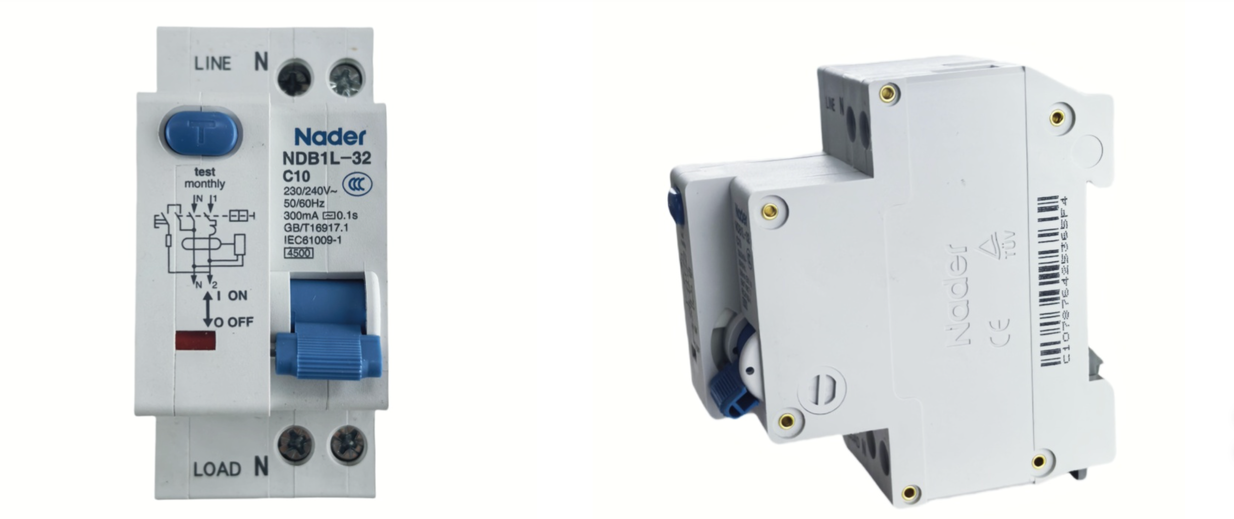 Dc Circuit Breaker  AC230/240V 6-32A 