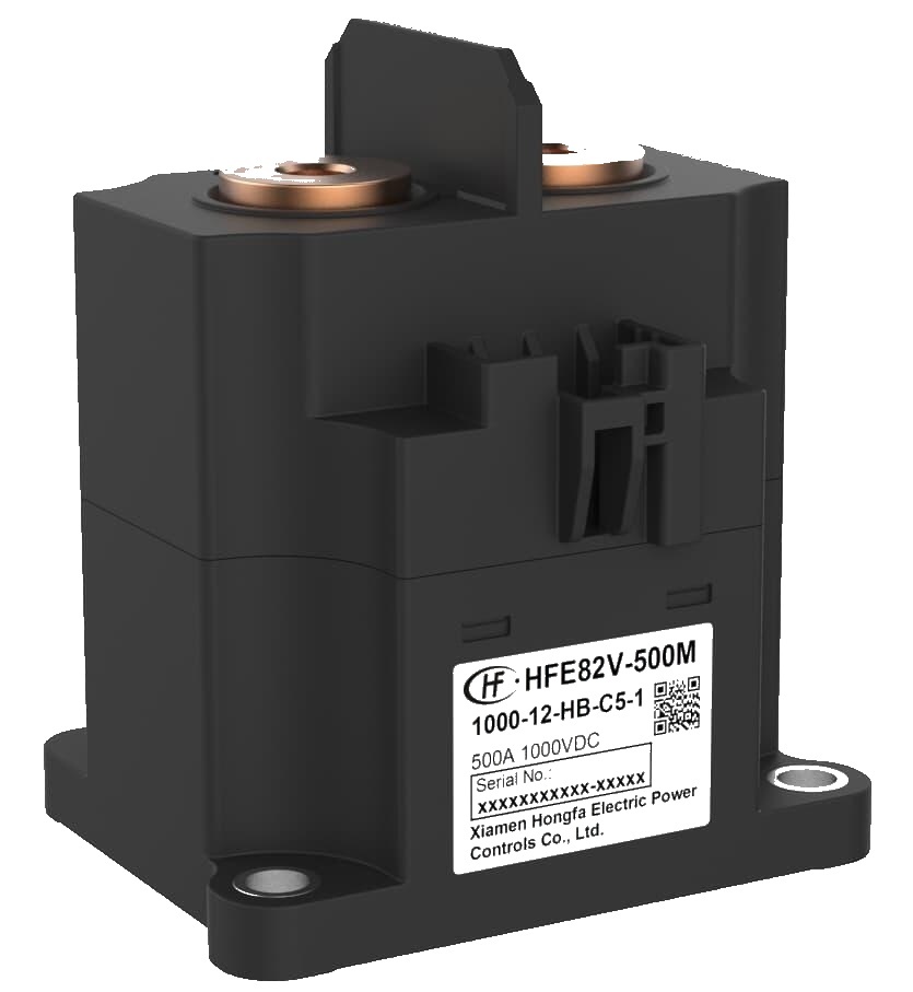 HFE82V-500M HONGFA High Voltage DC Contactor 1000V 500A,High Voltage DC Contactor & DC-DC Converter Supplier | Xcontactor.com,HFE82V-500M HONGFA High Voltage DC Contactor 1000V 500A