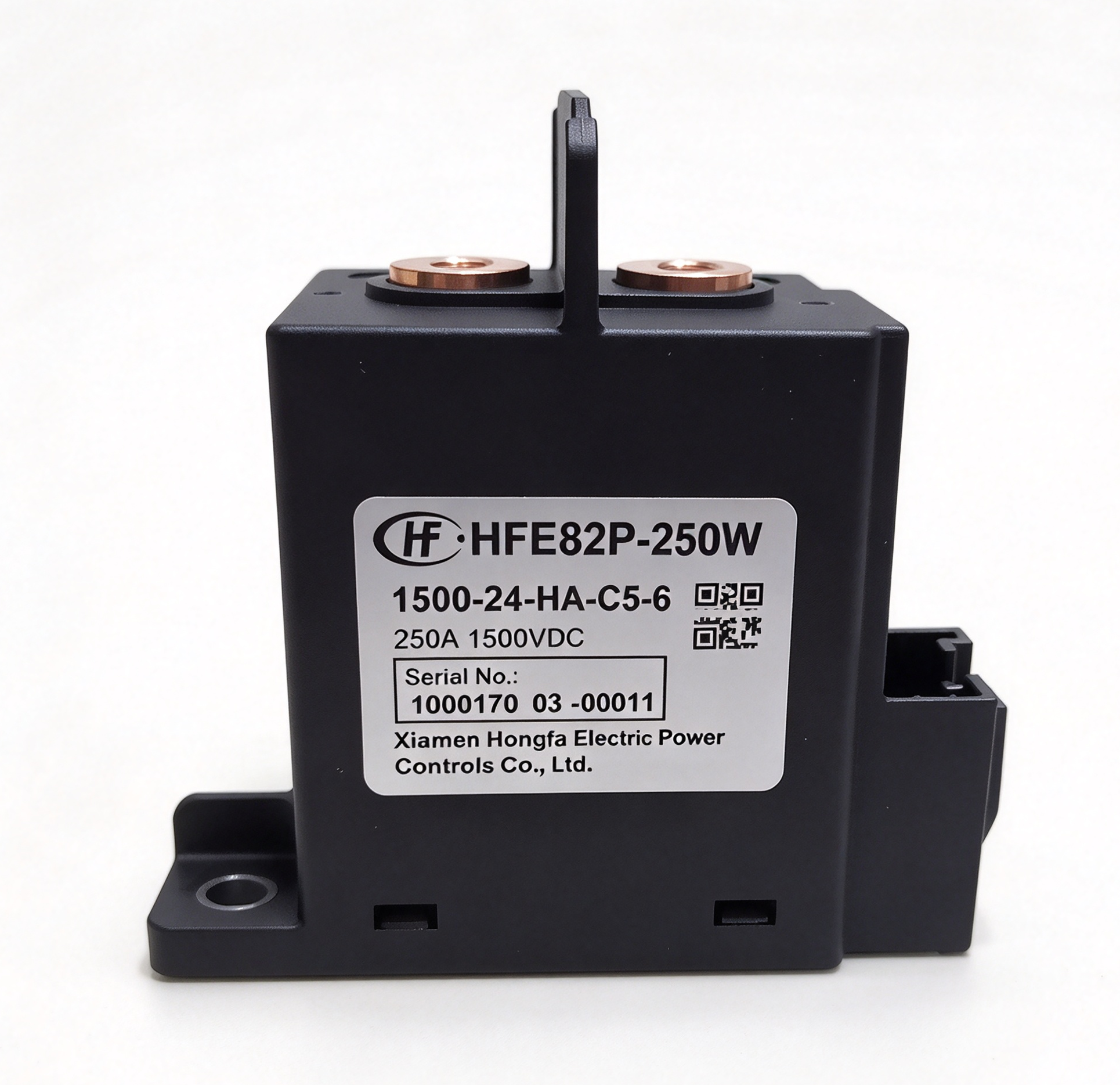 HFE82P-250W HONGFA High Voltage DC Contactor 1500V 250A,High Voltage DC Contactor & DC-DC Converter Supplier | Xcontactor.com,HONGFA HFE82P-250W High Voltage DC Contactor 1500V 250A — Aux Contact