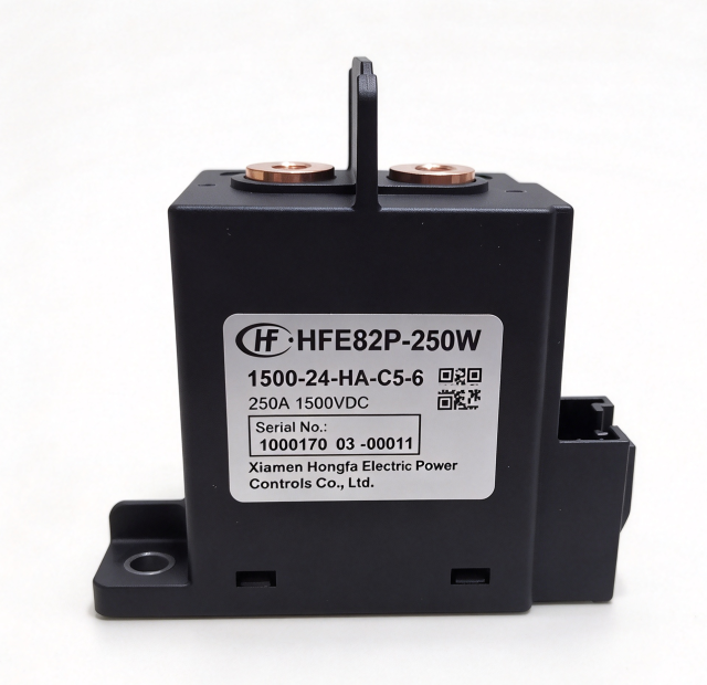 HFE82P-250W HONGFA High Voltage DC Contactor 1500V 250A,High Voltage DC Contactor & DC-DC Converter Supplier | Xcontactor.com,HONGFA HFE82P-250W High Voltage DC Contactor 1500V 250A — Aux Contact