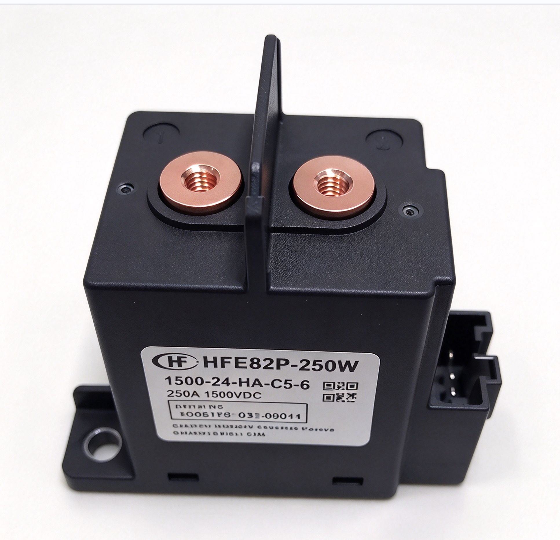 HFE82P-250W HONGFA High Voltage DC Contactor 1500V 250A,High Voltage DC Contactor & DC-DC Converter Supplier | Xcontactor.com,HONGFA HFE82P-250W High Voltage DC Contactor 1500V 250A — Aux Contact