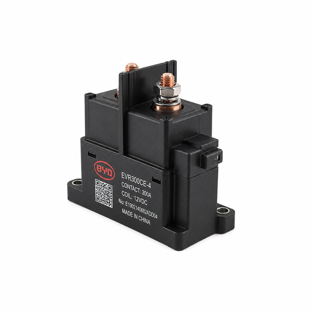 BYD EVR300CE-4 High-Voltage DC Contactor 300A / 1000VDC,Xcontactor.com,BYD EVR300CE-4 High-Voltage DC Contactor 300A / 1000VDC