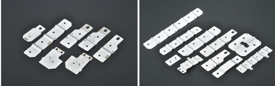 Pack-level busbar, formed to layout