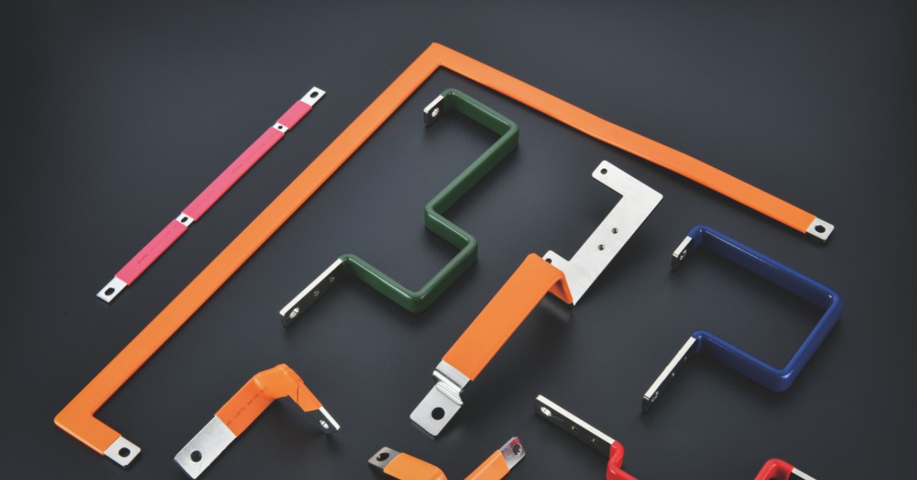 Hard copper bar, insulated rigid
