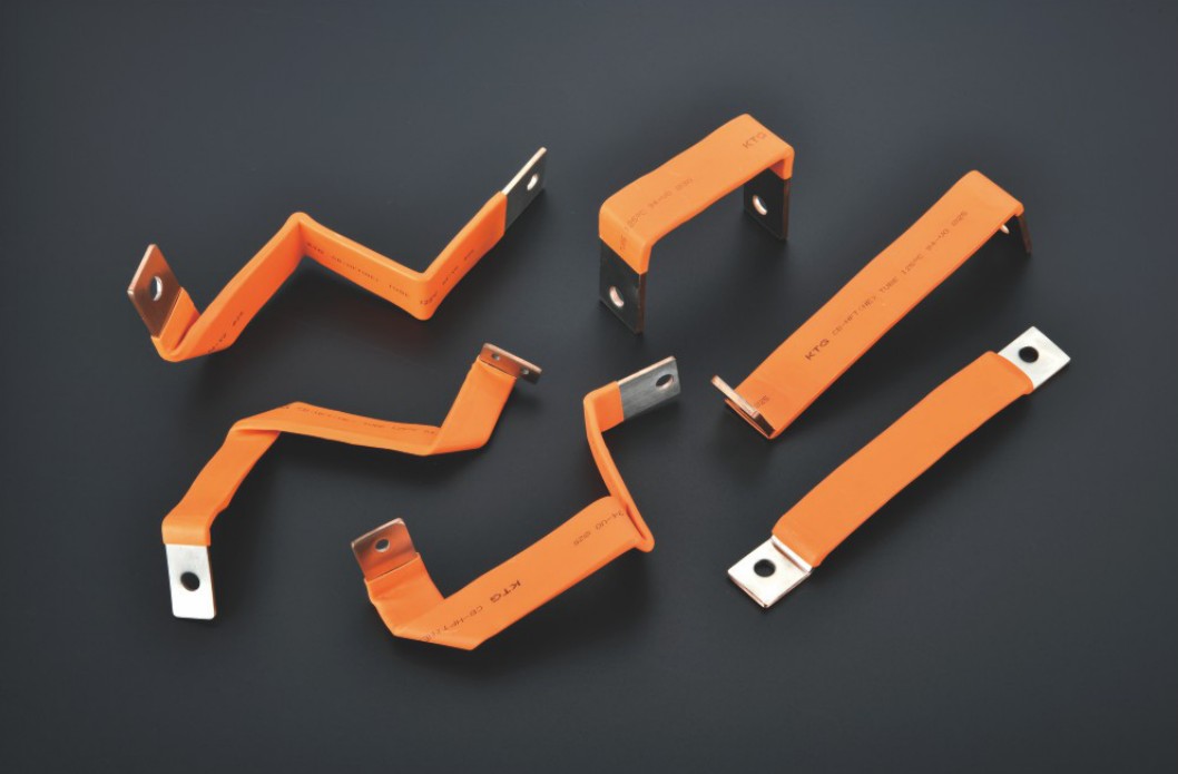 Soft copper bar, laminated foil