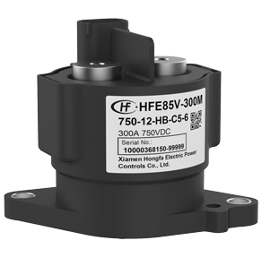 HFE85V-300M HONGFA High Voltage DC Contactor Relay 1000V Double Coil Energy Saving DC12V DC24V,High Voltage DC Contactor & DC-DC Converter Supplier | Xcontactor.com,HONGFA HFE85V-300M High Voltage DC Contactor 1000V 300A — 12/24V Coil