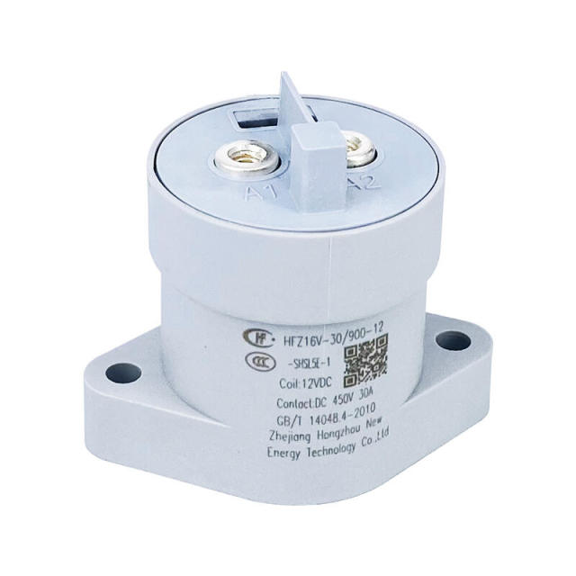 HFZ16V-30 HONGFA Epoxy Sealed DC Relay 30A 450VDC 1 Form A B Coil DC12V DC24V,High Voltage DC Contactor & DC-DC Converter Supplier | Xcontactor.com,HONGFA HFZ16V-30 Epoxy Sealed DC Relay 450VDC 30A — 12/24V Coil