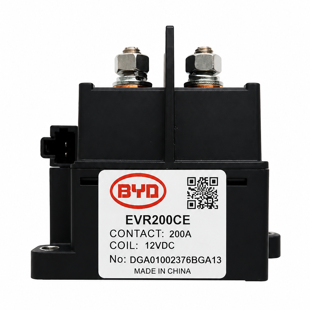 BYD EVR200CE High-Voltage DC Contactor 200A / 1000VDC,High Voltage DC Contactor & DC-DC Converter Supplier | Xcontactor.com,BYD EVR200CE High-Voltage DC Contactor 200A / 1000VDC