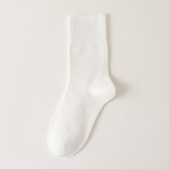 White [high elastic single layer rib] 8808 one piece