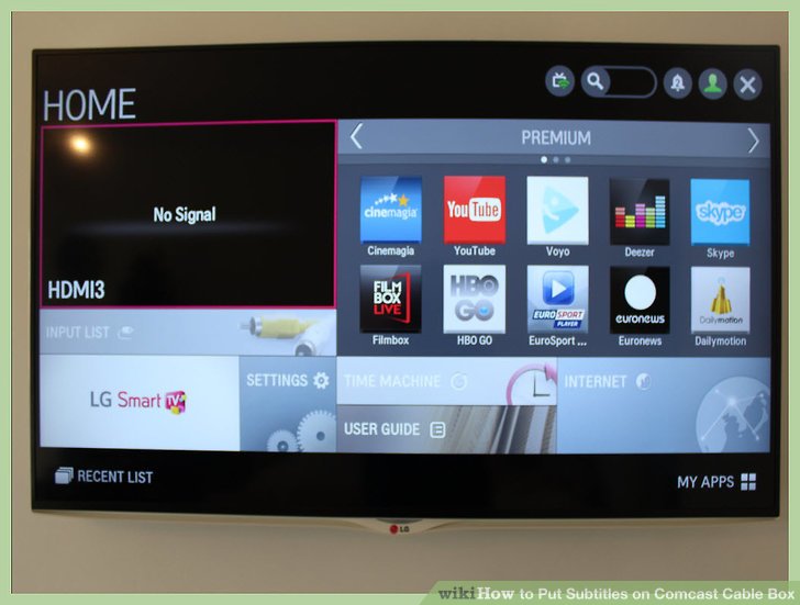 How To Put Subtitles On Comcast Cable Box