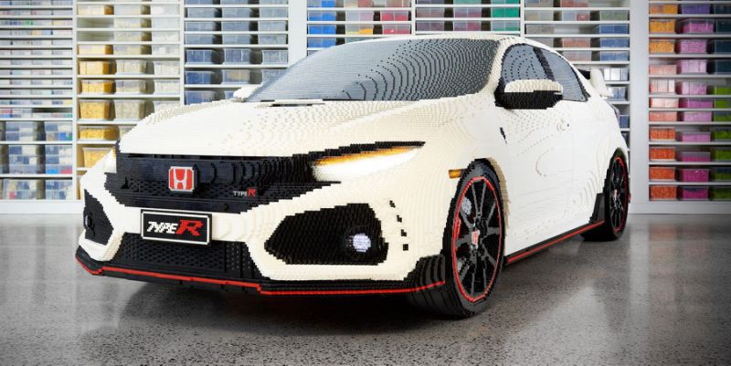 This Lego Honda Civic Type R Looks Better Than the Real One