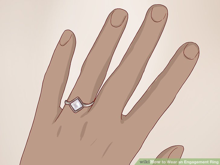 How To Wear An Engagement Ring