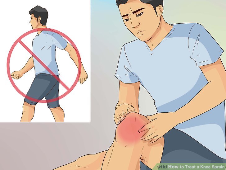 How to Treat a Knee Sprain