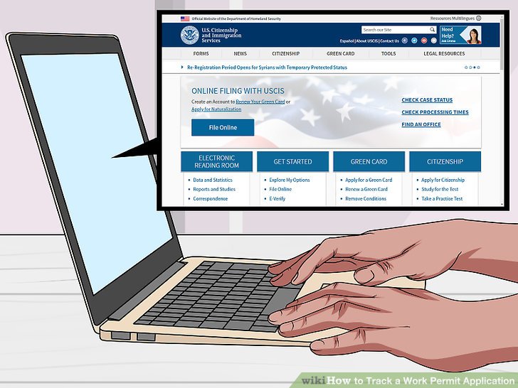 How to Track a Work Permit Application