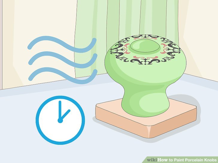 How to Paint Porcelain Knobs