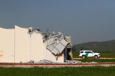 Trump border wall prototypes torn down to make way for new barrier