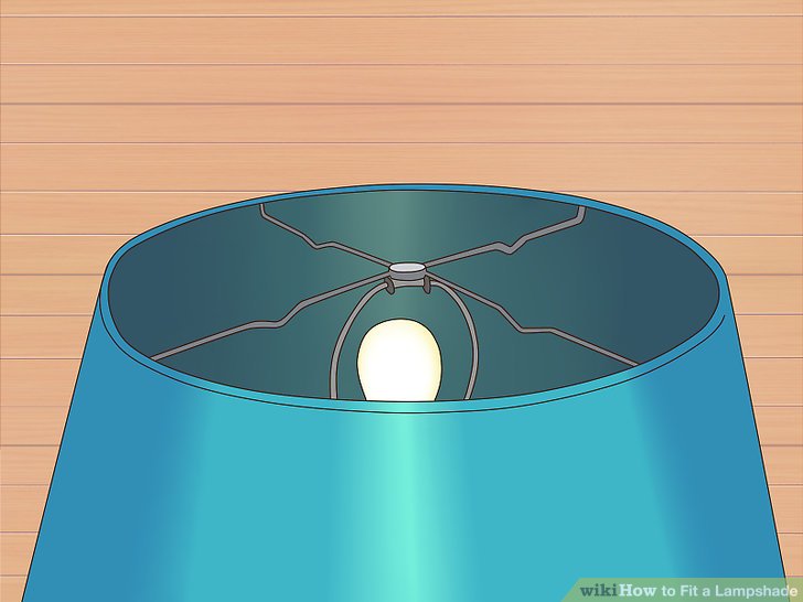 How to Fit a Lampshade