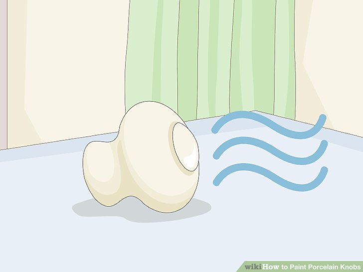 How to Paint Porcelain Knobs