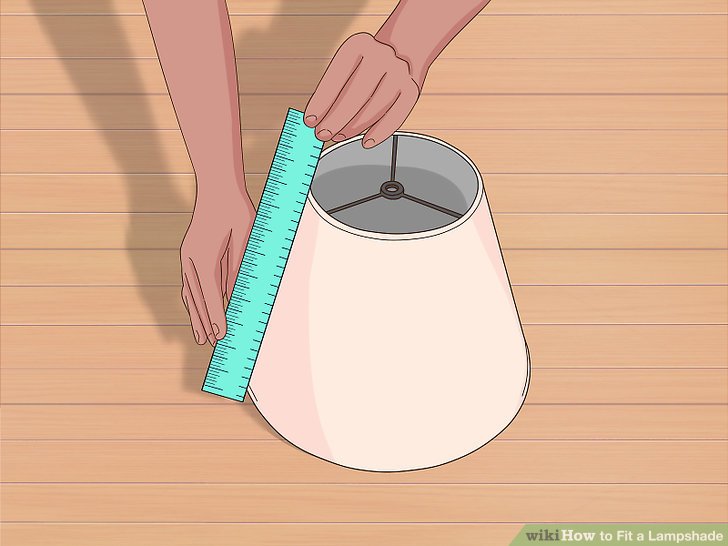 How to Fit a Lampshade