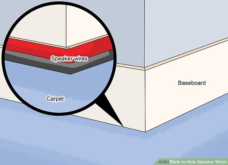 How To Hide Your Speaker Wires Through The Wall And Ceiling 