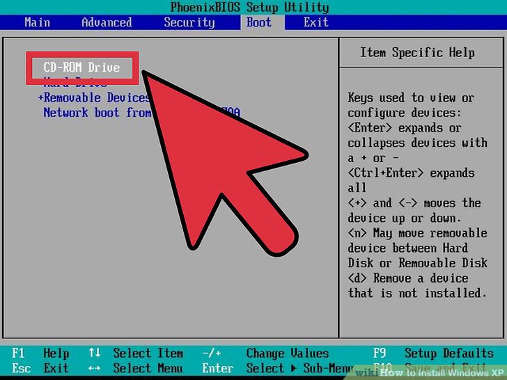 how to make a windows xp boot disk cd