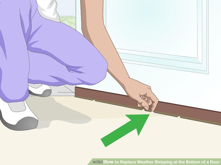 How to Replace Weather Stripping at the Bottom of a Door