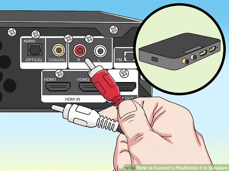 How to a PlayStation Speakers