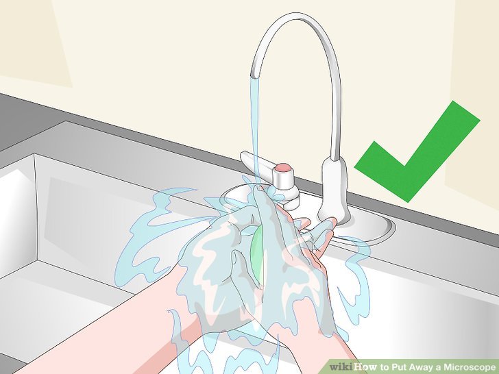 How to Put Away a Microscope