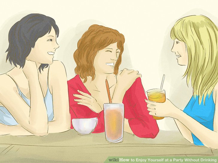 How to Enjoy Yourself at a Party Without Drinking