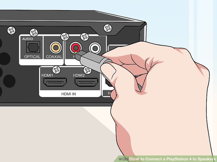 How to Connect a PlayStation 4 to Speakers