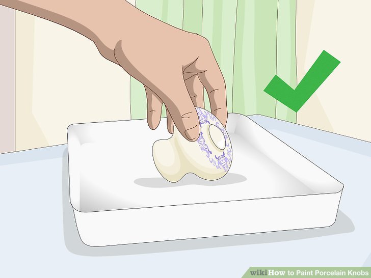 How to Paint Porcelain Knobs