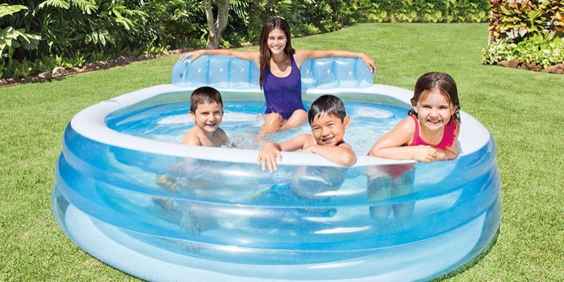 This Top-Selling Inflatable Pool on Amazon Is Only $45, and it Has Tons of Room